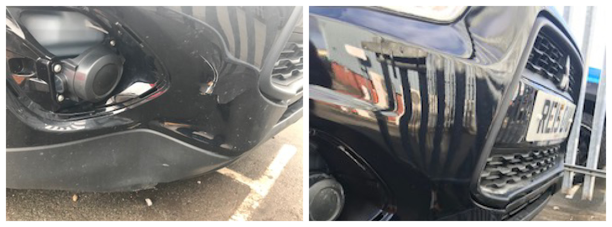 Front bumper repair
